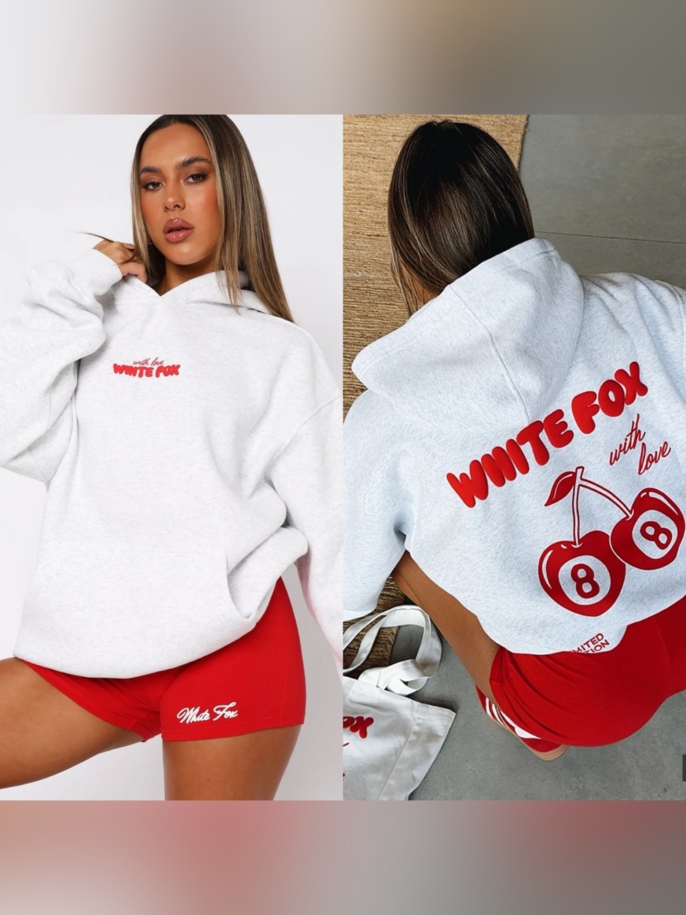 White Fox With Love in the Moment- Grey Marle